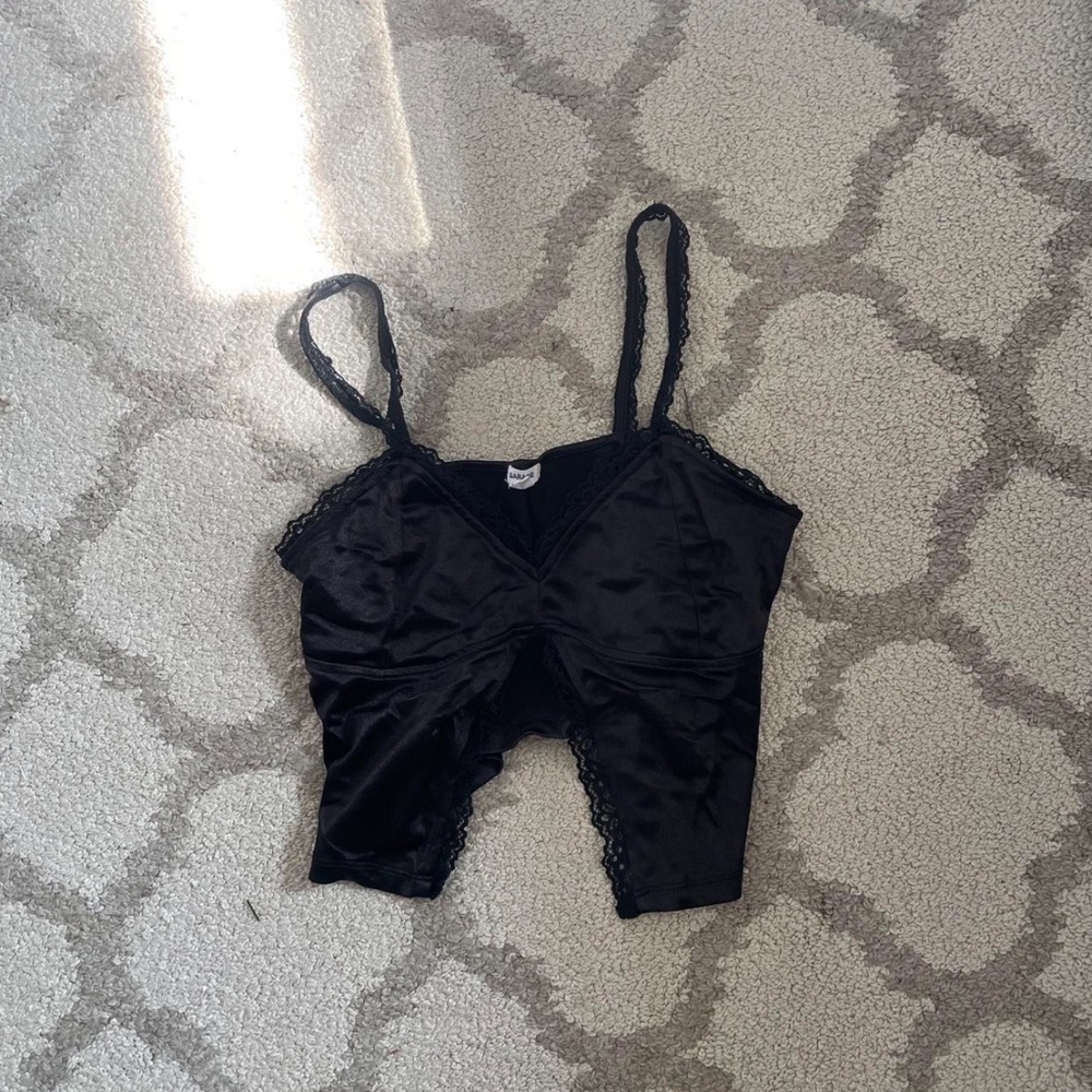 black garage top